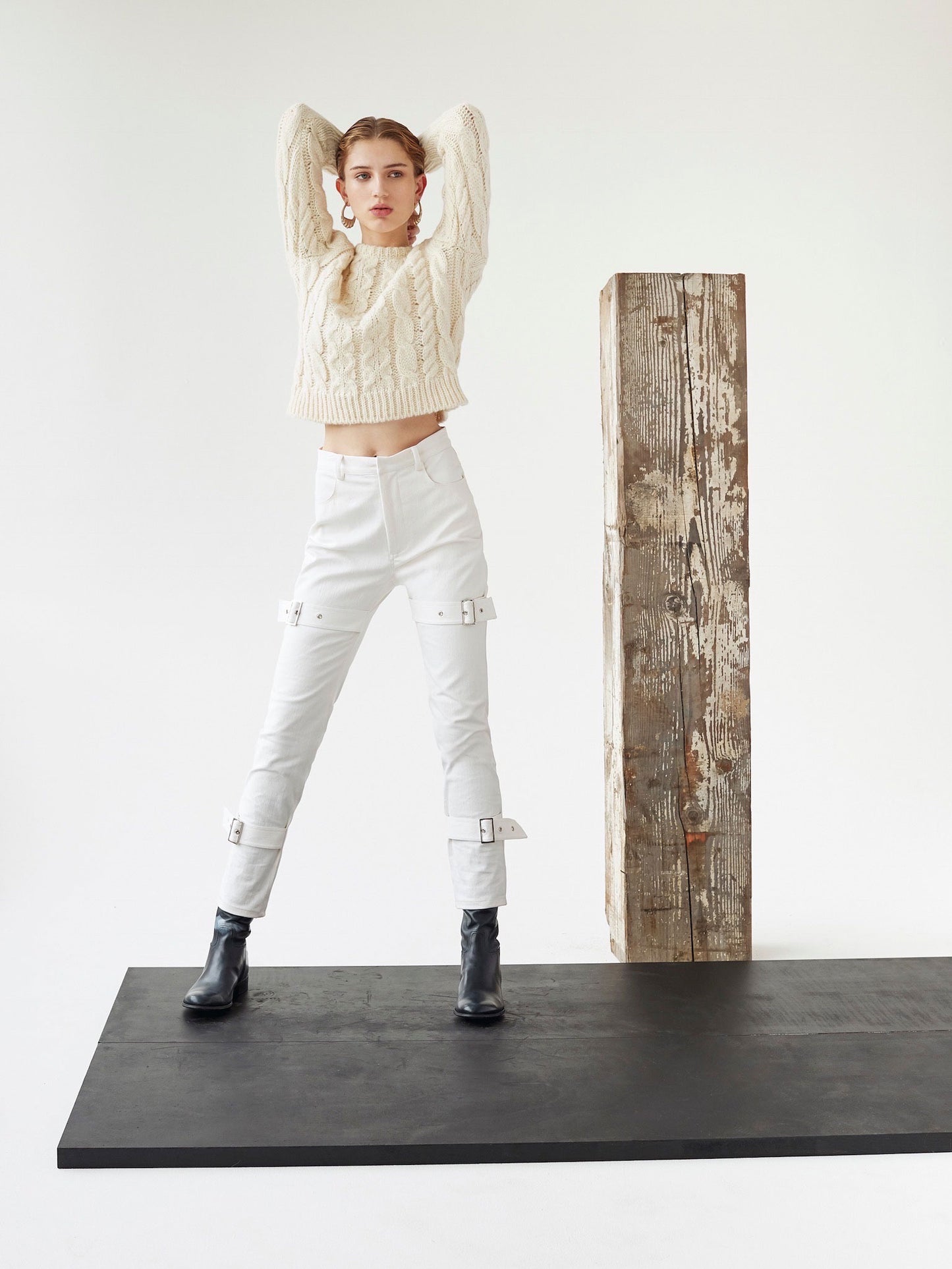 Eques Riding Jean with 4 buckle detail